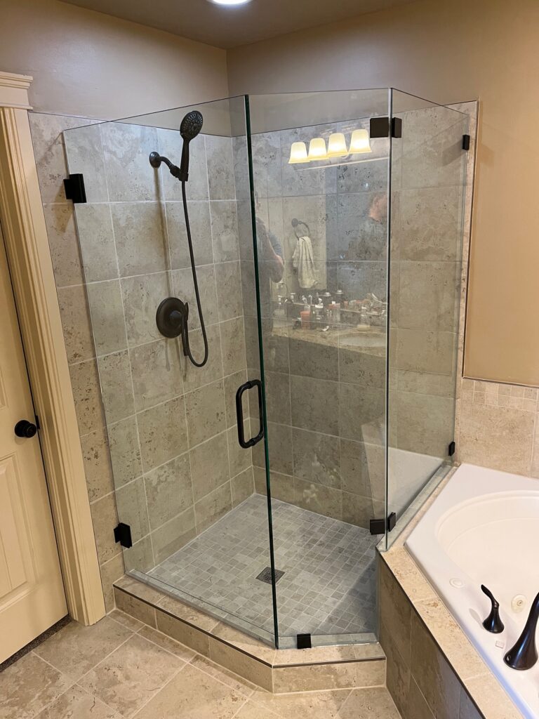 shower door layton