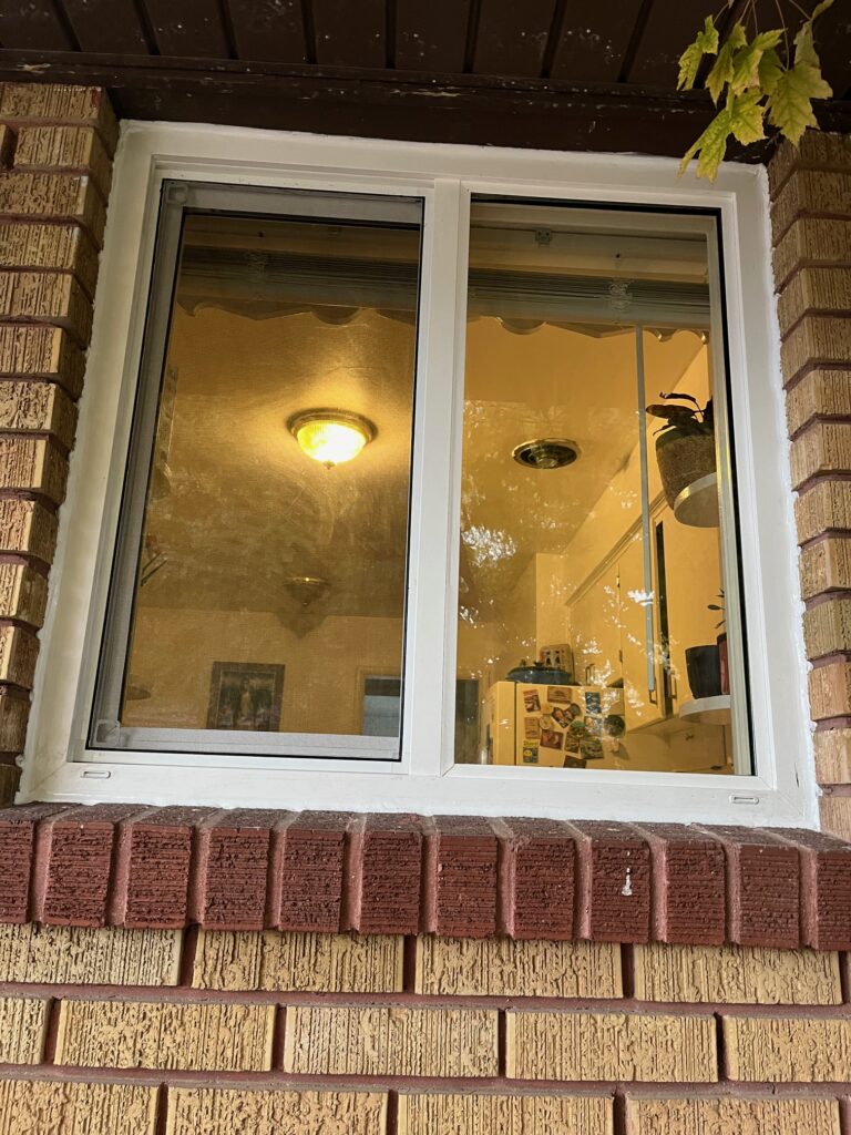 Double Brick Window Install in Bountiful, UT double brick window install in bountiful, ut