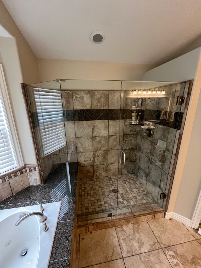 Frameless European Shower Door in Layton, UT