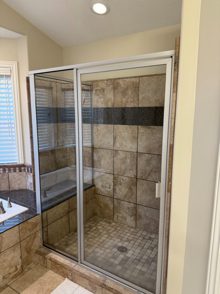 Frameless European Shower Door in Layton, UT