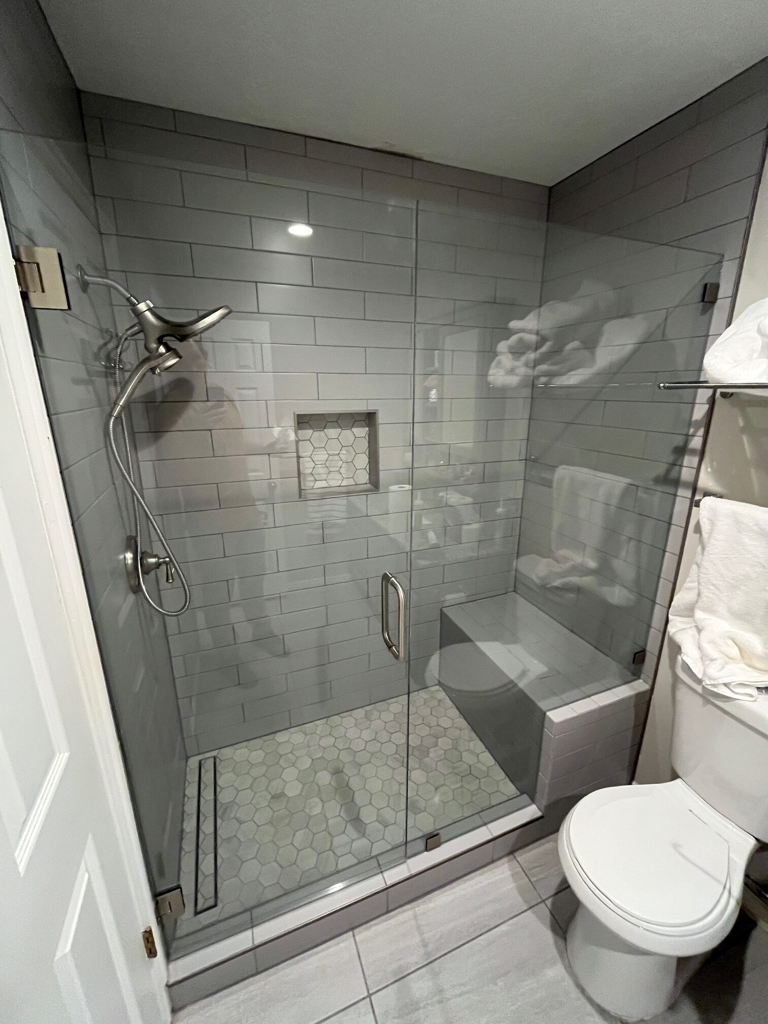 frameless shower door centerville