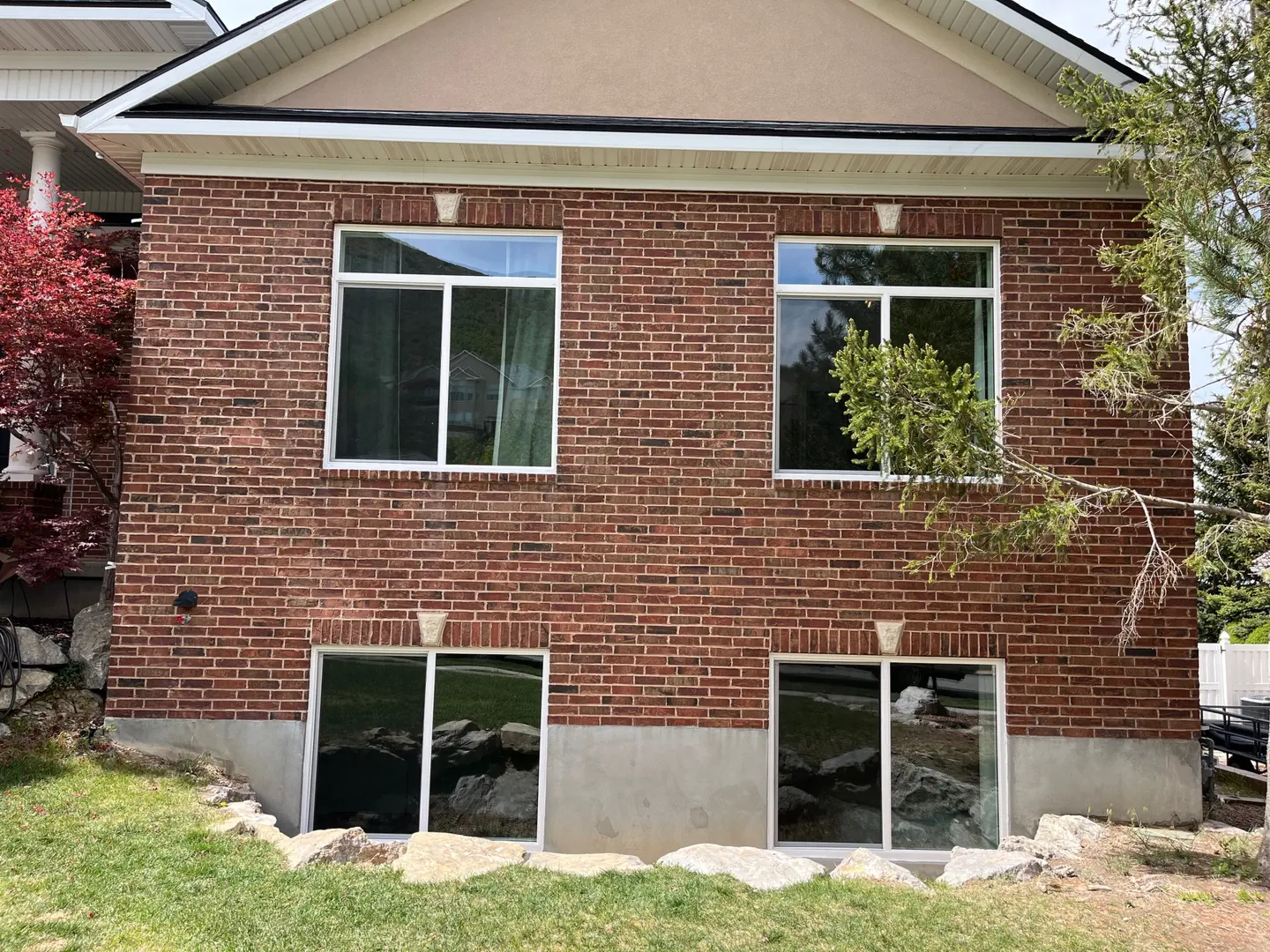 new windows before and after draper